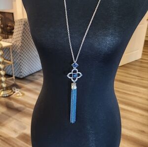 Vintage Blue Safire Color Stones with Tassal